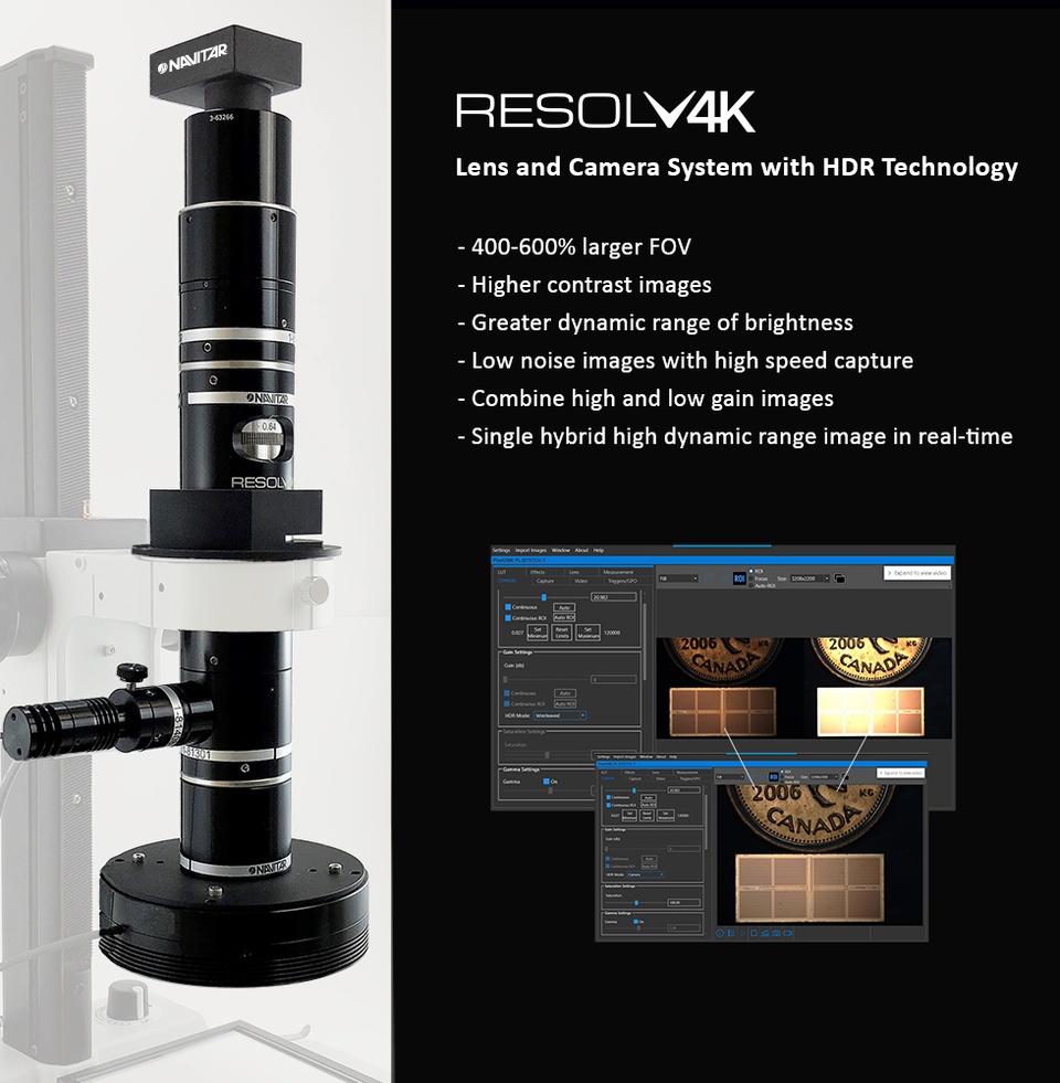 Resolv4K with HDR camera