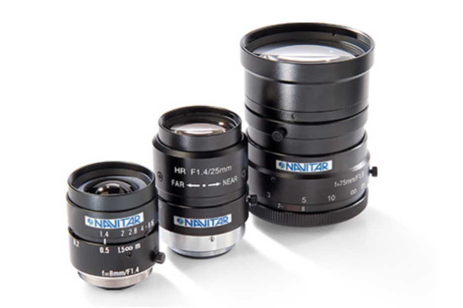 Navitar DO-5018 Machine Vision Camera Lens 50mm Focal Length F1.8-16C C-Mount 